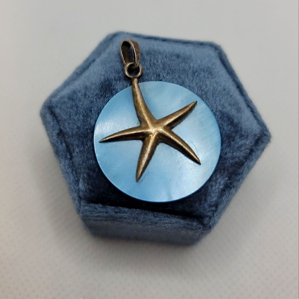 EJI Sterling Starfish Pendant